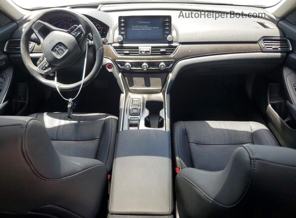 1HGCV3F9XLA011870 2020 HONDA ACCORD Silver Вид панелі приладів