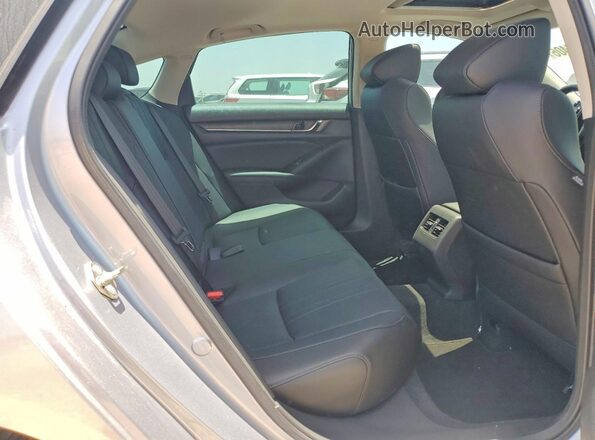 1HGCV3F9XLA011870 2020 HONDA ACCORD Silver Вид задніх сидінь