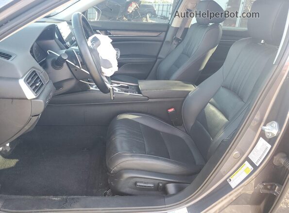 1HGCV3F9XNA026923 2022 HONDA ACCORD Серый Вид салона спереди