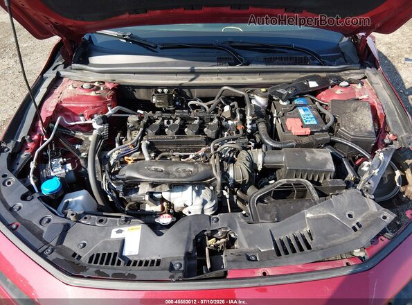 1HGCY1F20PA040993 2023 HONDA ACCORD Red Вид ззаду