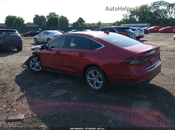 1HGCY1F20PA040993 2023 HONDA ACCORD Red Задня ліва чверть