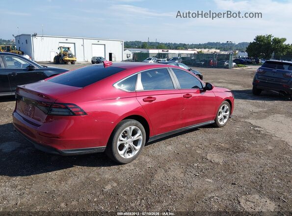 1HGCY1F20PA040993 2023 HONDA ACCORD Red Задня права чверть