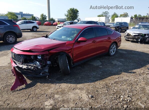 1HGCY1F20PA040993 2023 HONDA ACCORD Red Передня ліва чверть