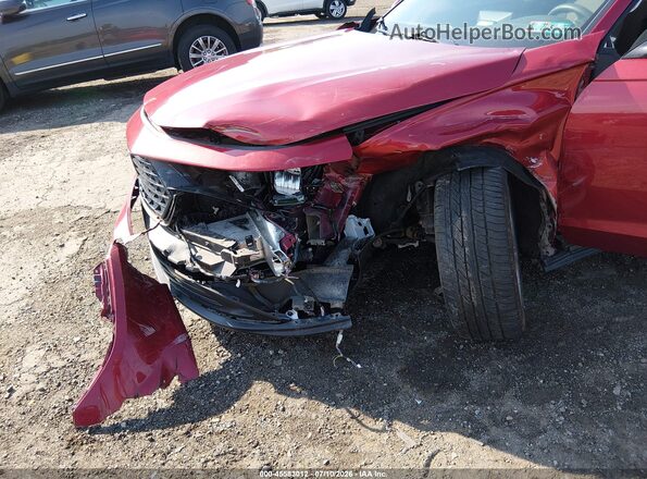 1HGCY1F20PA040993 2023 HONDA ACCORD Red Вид спереду