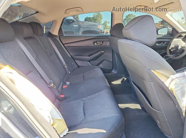 1HGCY1F20PA052450 2023 HONDA ACCORD Gray Widok tylnych siedzeń