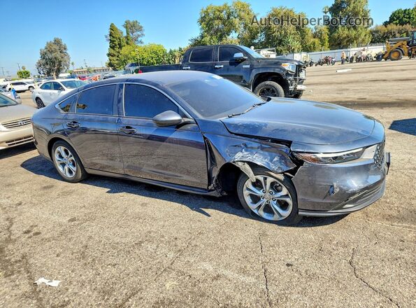 1HGCY1F20PA052450 2023 HONDA ACCORD Gray Przód prawy