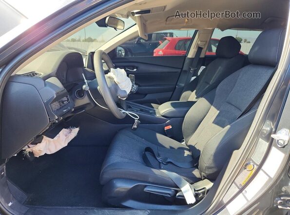 1HGCY1F20PA052450 2023 HONDA ACCORD Gray Widok wnętrza z przodu