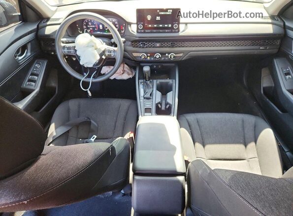 1HGCY1F20PA052450 2023 HONDA ACCORD Gray Widok deski rozdzielczej