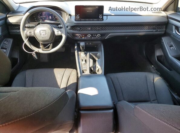 1HGCY1F20RA013635 2024 HONDA ACCORD Черный Вид панели приборов