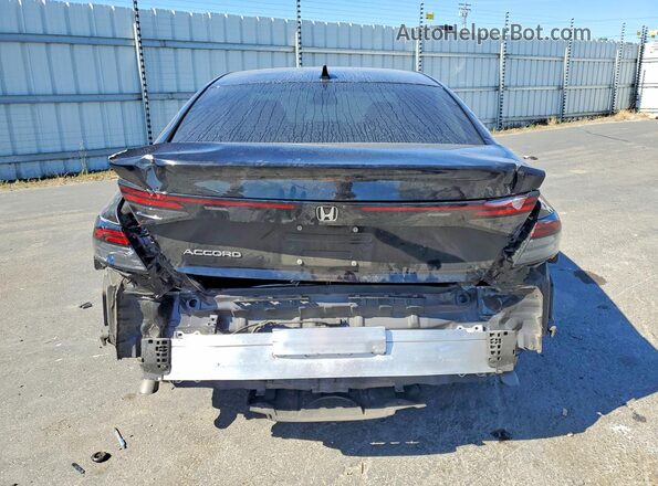 1HGCY1F20RA013635 2024 HONDA ACCORD Черный Вид сзади