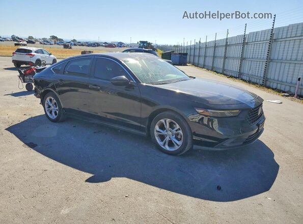 1HGCY1F20RA013635 2024 HONDA ACCORD Черный Передняя правая четверть