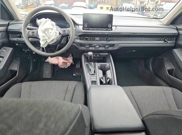 1HGCY1F20SA004536 2025 HONDA ACCORD Silver Widok zestawu wskaźników