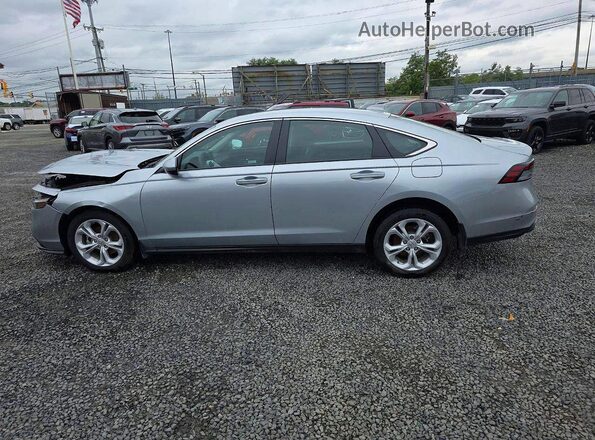1HGCY1F20SA004536 2025 HONDA ACCORD Silver Widok naklejki z numerem VIN