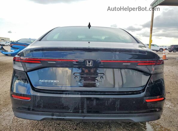 1HGCY1F20SA083514 2025 HONDA ACCORD Black Հետևի տեսք