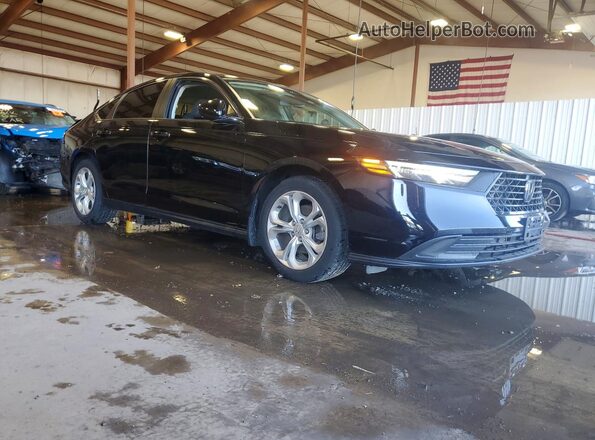 1HGCY1F21PA010384 2023 HONDA ACCORD Black Front right