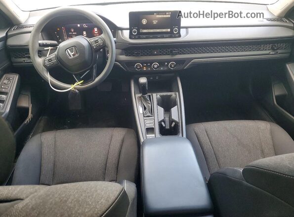 1HGCY1F21PA044924 2023 HONDA ACCORD White Вид панелі приладів
