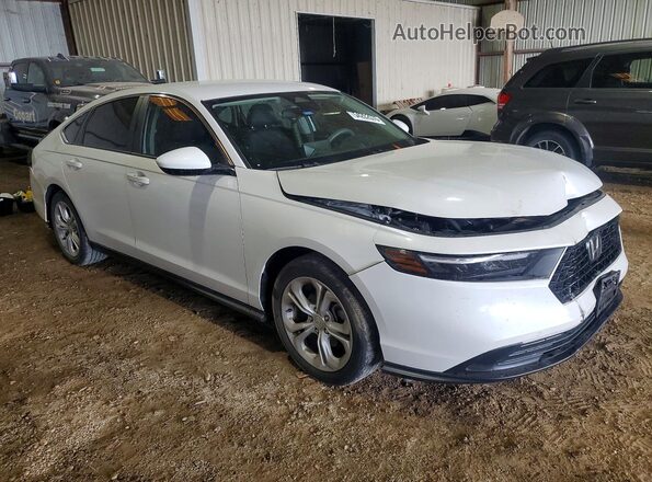 1HGCY1F21PA044924 2023 HONDA ACCORD White Передня права чверть