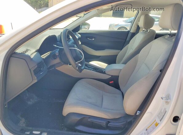 1HGCY1F21PA050545 2023 HONDA ACCORD Белый Вид салона спереди