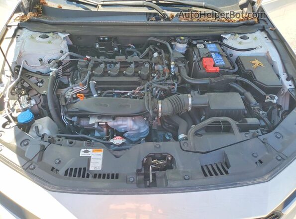 1HGCY1F21PA050545 2023 HONDA ACCORD Белый Вид задней части салона