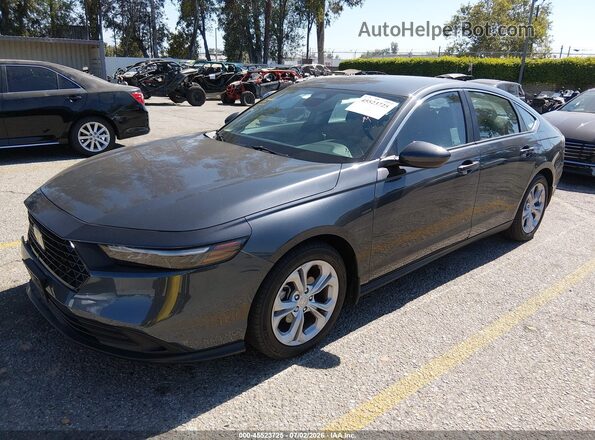 1HGCY1F21SA012872 2025 HONDA ACCORD Gray Առջևի ձախ երեք քառորդ տեսարան