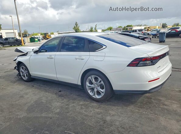 1HGCY1F21SA078077 2025 HONDA ACCORD Белый Задняя левая четверть