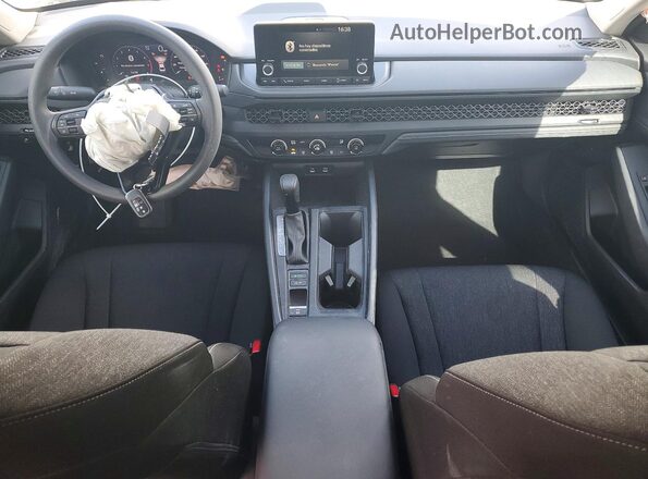 1HGCY1F21SA078077 2025 HONDA ACCORD Белый Вид панели приборов