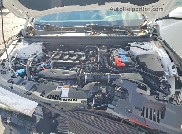 1HGCY1F21SA078077 2025 HONDA ACCORD Белый Вид задней части салона