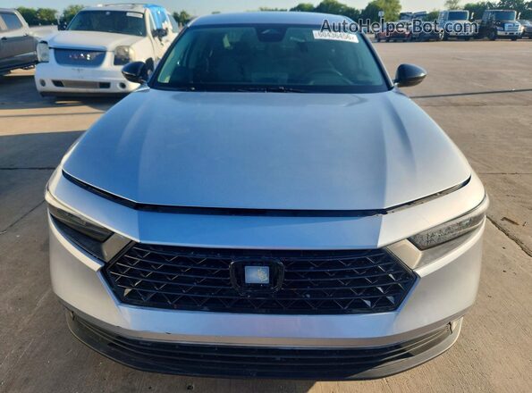 1HGCY1F22PA002987 2023 HONDA ACCORD Silver წინა ხედი