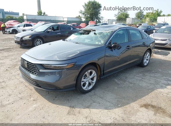 1HGCY1F22SA068237 2025 HONDA ACCORD Gray Առջևի ձախ երեք քառորդ տեսարան