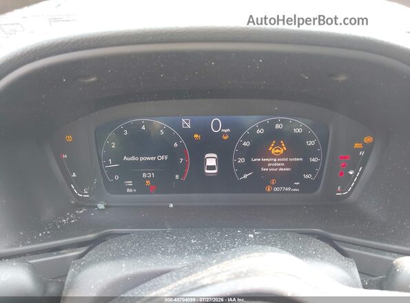 1HGCY1F22SA068237 2025 HONDA ACCORD Gray Հետևի նստատեղերի տեսք