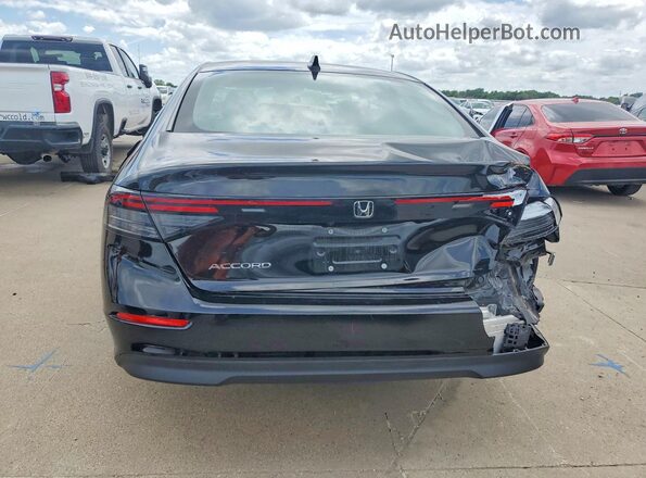 1HGCY1F22SA091131 2025 HONDA ACCORD Black Вид ззаду