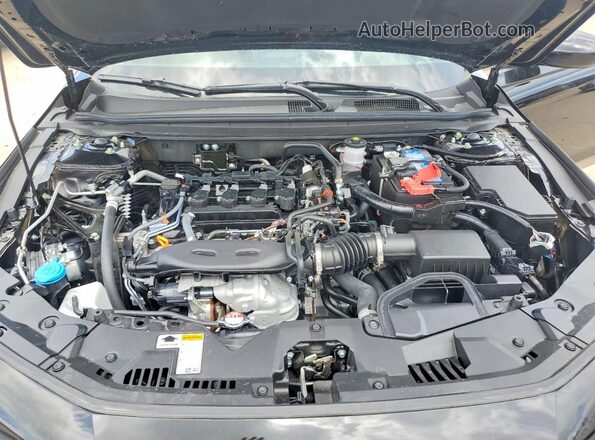 1HGCY1F22SA091131 2025 HONDA ACCORD Black Вид задньої частини салону