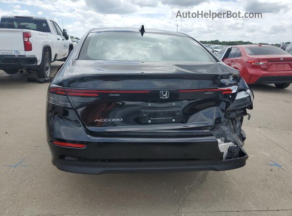 1HGCY1F22SA091131 2025 HONDA ACCORD Black Вид наклейки з VIN-кодом
