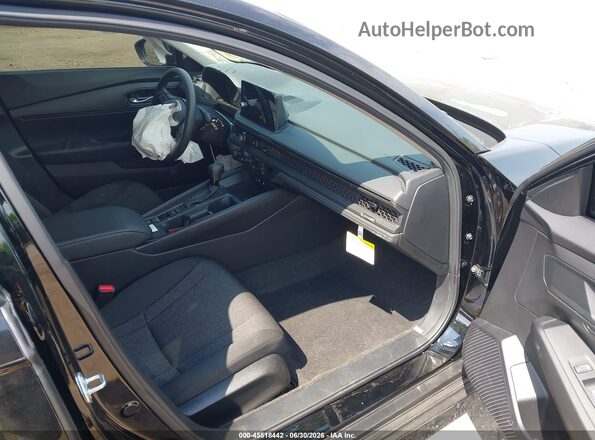 1HGCY1F22TA015765 2026 HONDA ACCORD Black Front interior view