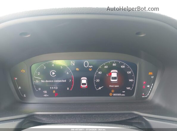 1HGCY1F22TA018066 2026 HONDA ACCORD Gray Rear seats view