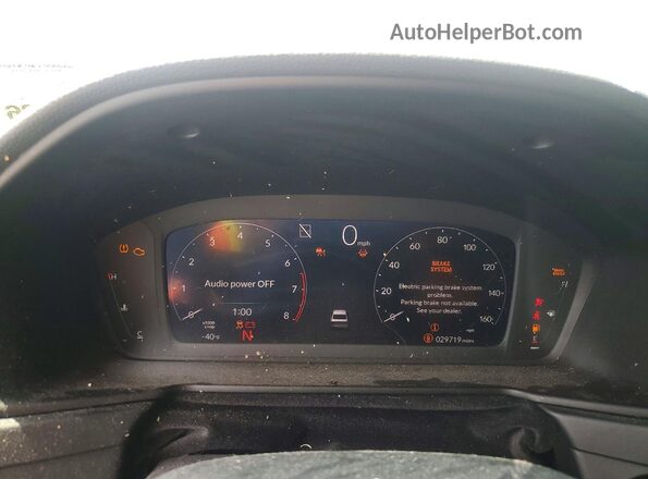 1HGCY1F23RA089253 2024 HONDA ACCORD White ხელსაწყოთა პანელის ხედი