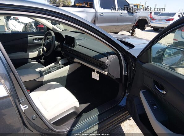 1HGCY1F24PA010654 2023 HONDA ACCORD Gray Widok wnętrza z przodu