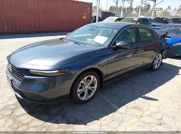 1HGCY1F24PA010654 2023 HONDA ACCORD Gray Przód lewy