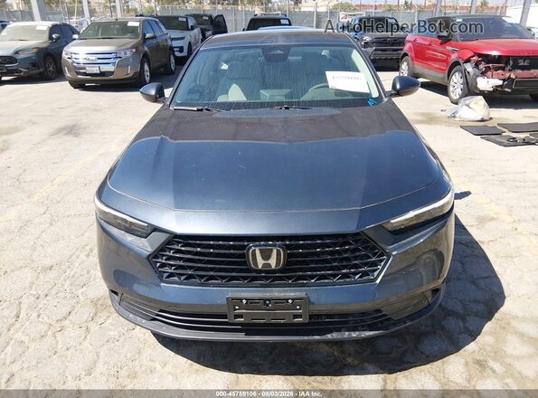 1HGCY1F24PA010654 2023 HONDA ACCORD Gray Widok zestawu wskaźników