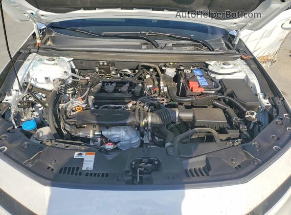 1HGCY1F24PA027356 2023 HONDA ACCORD Белый Вид задней части салона