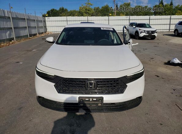 1HGCY1F24PA027356 2023 HONDA ACCORD Белый Вид спереди