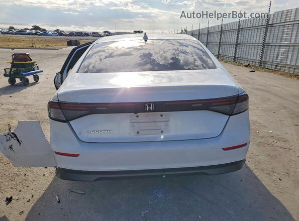 1HGCY1F24PA027356 2023 HONDA ACCORD Белый Вид сзади