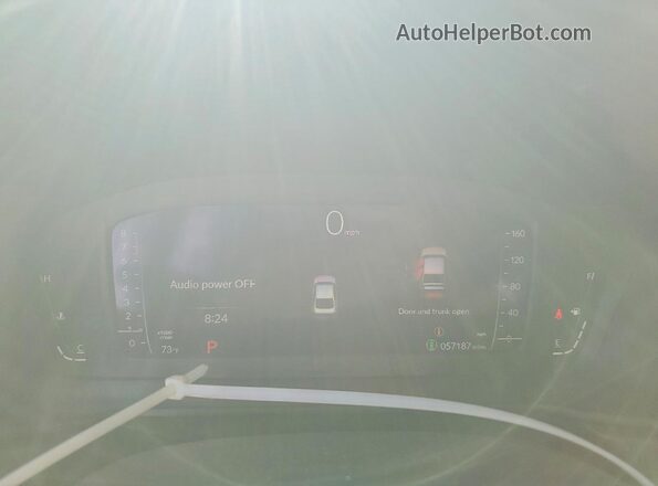 1HGCY1F24PA027356 2023 HONDA ACCORD Белый Вид щитка приборов