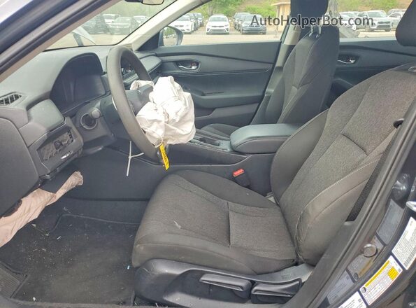 1HGCY1F24SA019105 2025 HONDA ACCORD Charcoal Widok wnętrza z przodu