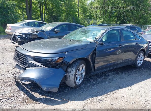 1HGCY1F24SA022800 2025 HONDA ACCORD Blue წინა მარცხენა ხედი სამი მეოთხედიდან