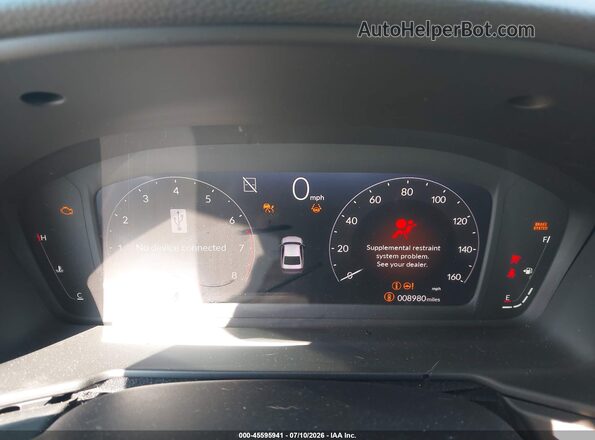 1HGCY1F24SA034638 2025 HONDA ACCORD Silver Հետևի նստատեղերի տեսք