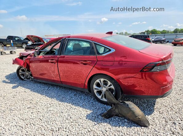 1HGCY1F24SA089834 2025 HONDA ACCORD Красный Задняя левая четверть