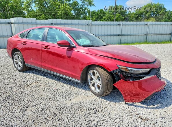 1HGCY1F24SA089834 2025 HONDA ACCORD Красный Передняя правая четверть