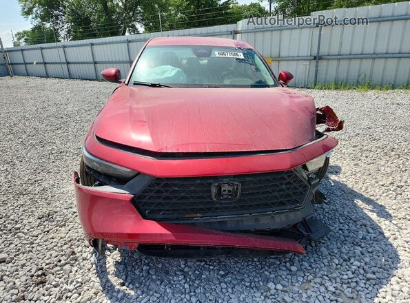 1HGCY1F24SA089834 2025 HONDA ACCORD Красный Вид спереди