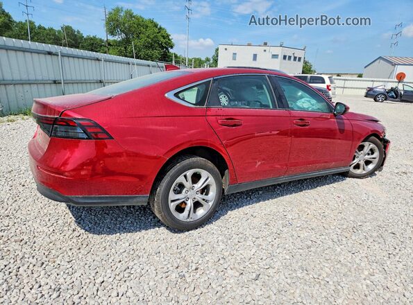 1HGCY1F24SA089834 2025 HONDA ACCORD Красный Задняя правая четверть